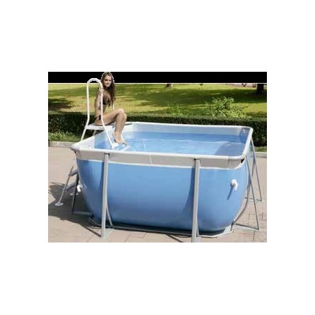 Piscina fuori terra quadrata Technypools DEMO - 3,06 x 3,06 h.1,25 m
