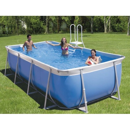 Kit Piscina Futura 400 - NewPlast - 3,95 x 265 - h 125