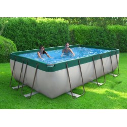 Kit Piscina Garda 350 - NewPlast - 3,20 x 2,20m - h 100 cm