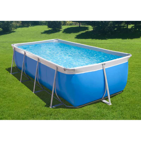 Kit Piscina Futura 400 SMALL - NewPlast - 395 x 200 - h 125