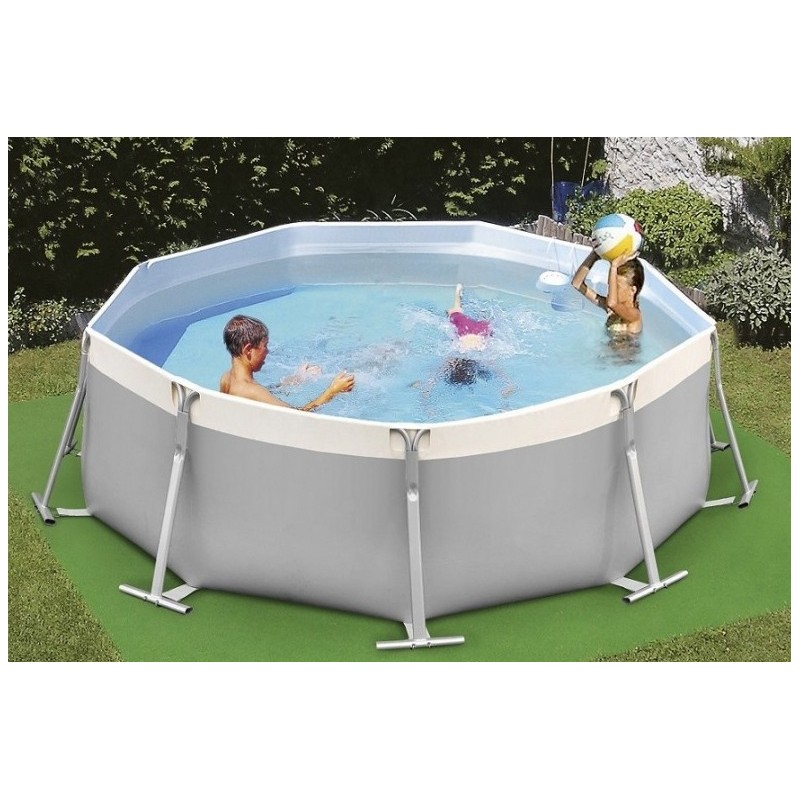 Kit Piscina Bahamas 350 rotonda Ø 3,50 m - h 100 cm - NewPlast 