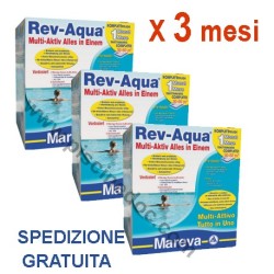Set 3 confezioni Rev Aqua 30-60 trattamento disinfettante multiattivo