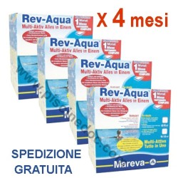 Set 4 confezioni Rev Aqua 60-90 trattamento disinfettante multiattivo