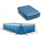 Liner di ricambio per piscina BRAZIL 7,00 x 3,00 h 125 Azzurro