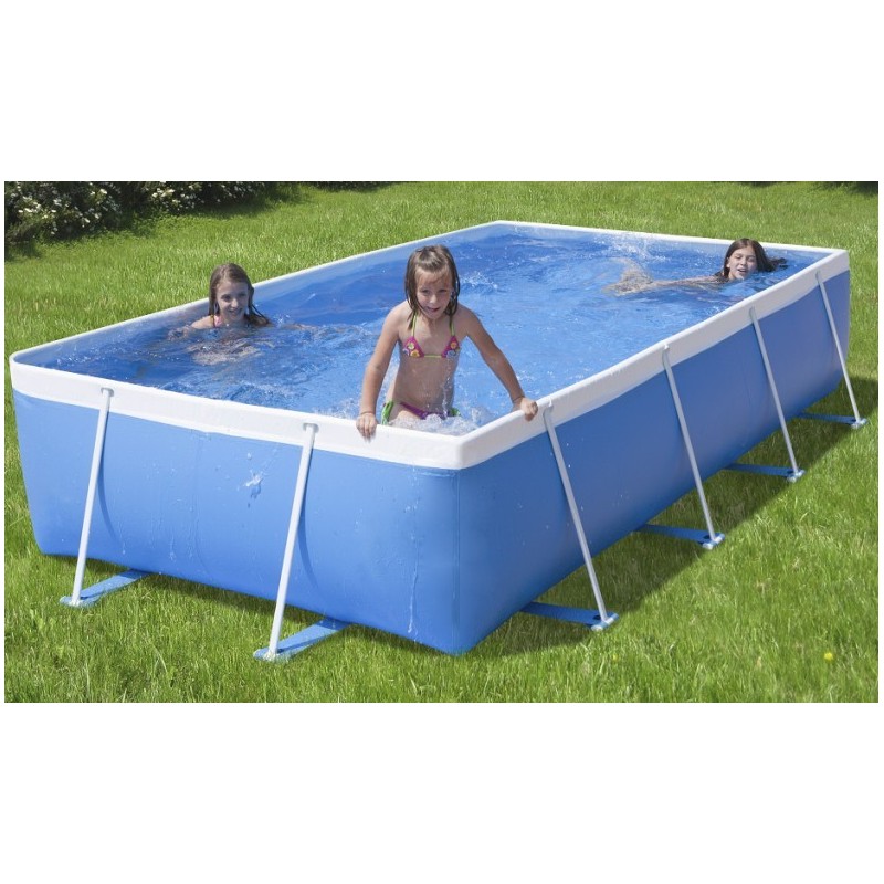 Kit Piscina Rio 400 TOP Poolmaster - NewPlast - 395 x 215 - h 80