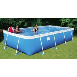 Kit Piscina Rio 400 TOP Poolmaster - NewPlast - 395 x 215 - h 80