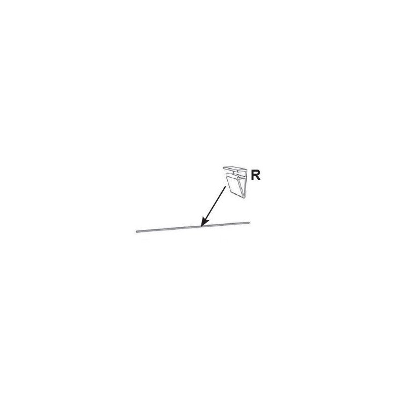 8 Guide aggancio liner Hung per piscine rettangolari Ubbink