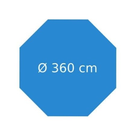 Liner ricambio per piscina Azura 505 Ubbink colore AZZURRO