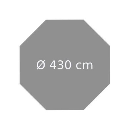 Liner ricambio per piscina Ocea 430 Ubbink - colore GRIGIO