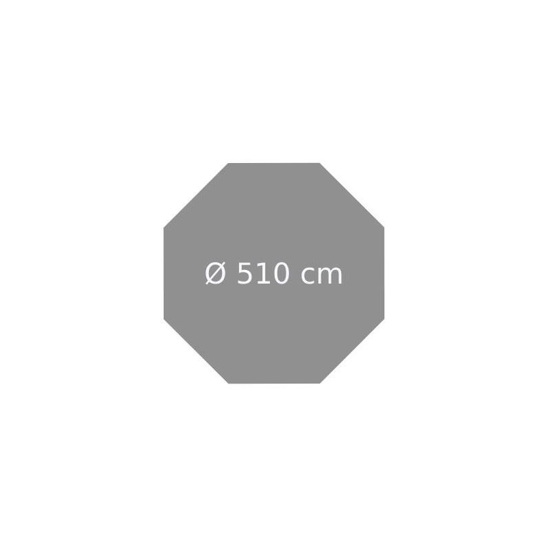 Liner ricambio per piscina Ocea 510 Ubbink colore GRIGIO - ⌀ 510 cm