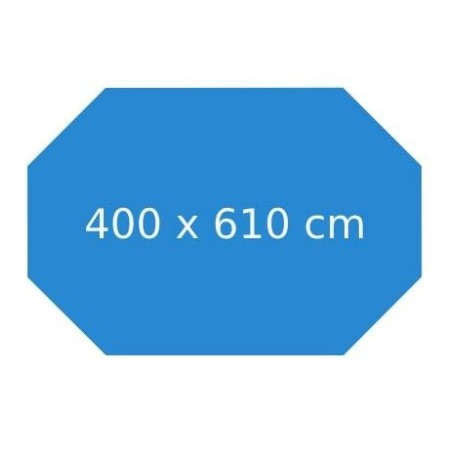 Liner ricambio per piscina Ocea 610 Ubbink colore AZZURRO - 400 x 610 cm - altezza 130 cm