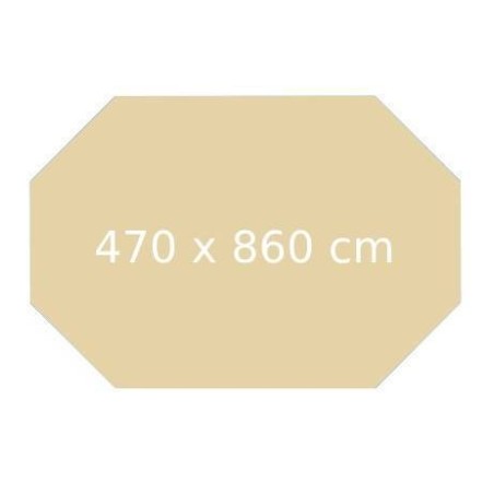 Liner ricambio per piscina Ocea 860 Ubbink colore SABBIA - 470 x 860 cm - altezza 130 cm